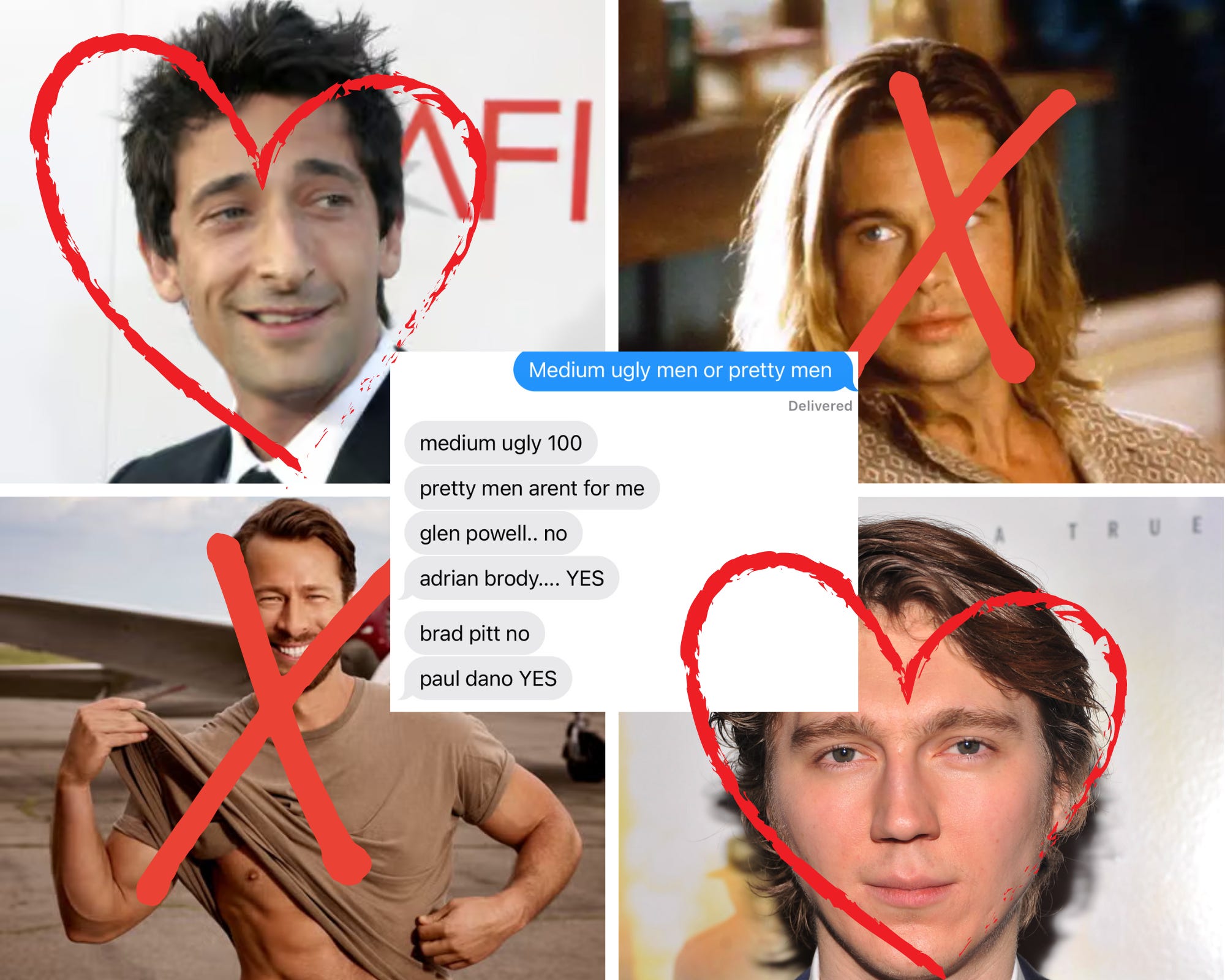 In with Medium Ugly, Out with Small Talk