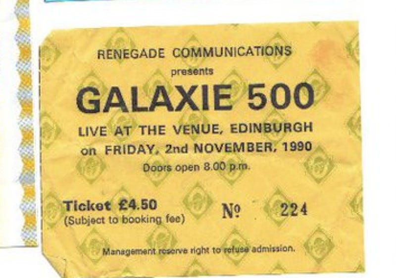 Edinburgh ticket