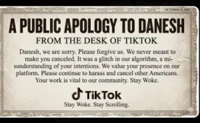 TikTok's Danesh Noshirvan Liability: Reviving his account after a permanent ban strips the platform of Section 230 immunity for future harms.