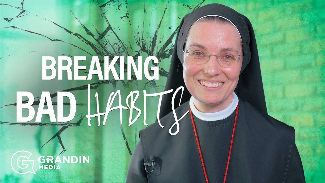 BREAKING Bad Habits (and making good ones) - Sr. Marie Therese | Sisters of  Merciful Jesus - YouTube