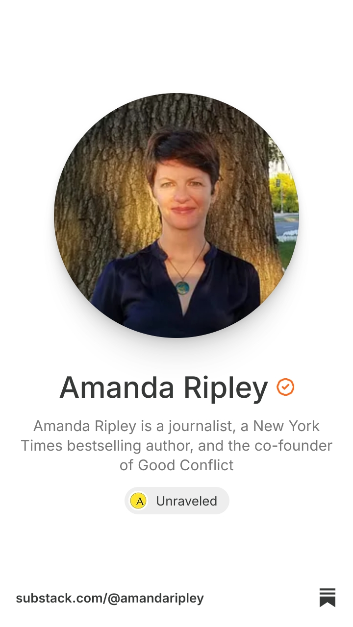 Amanda Ripley | Substack