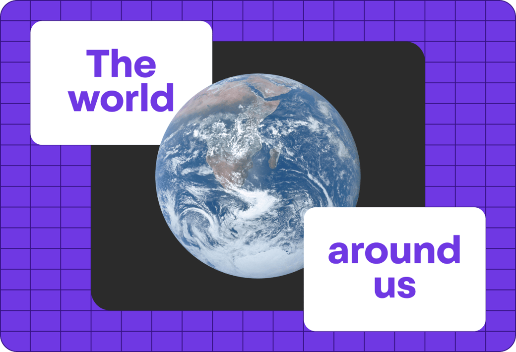 the world around us