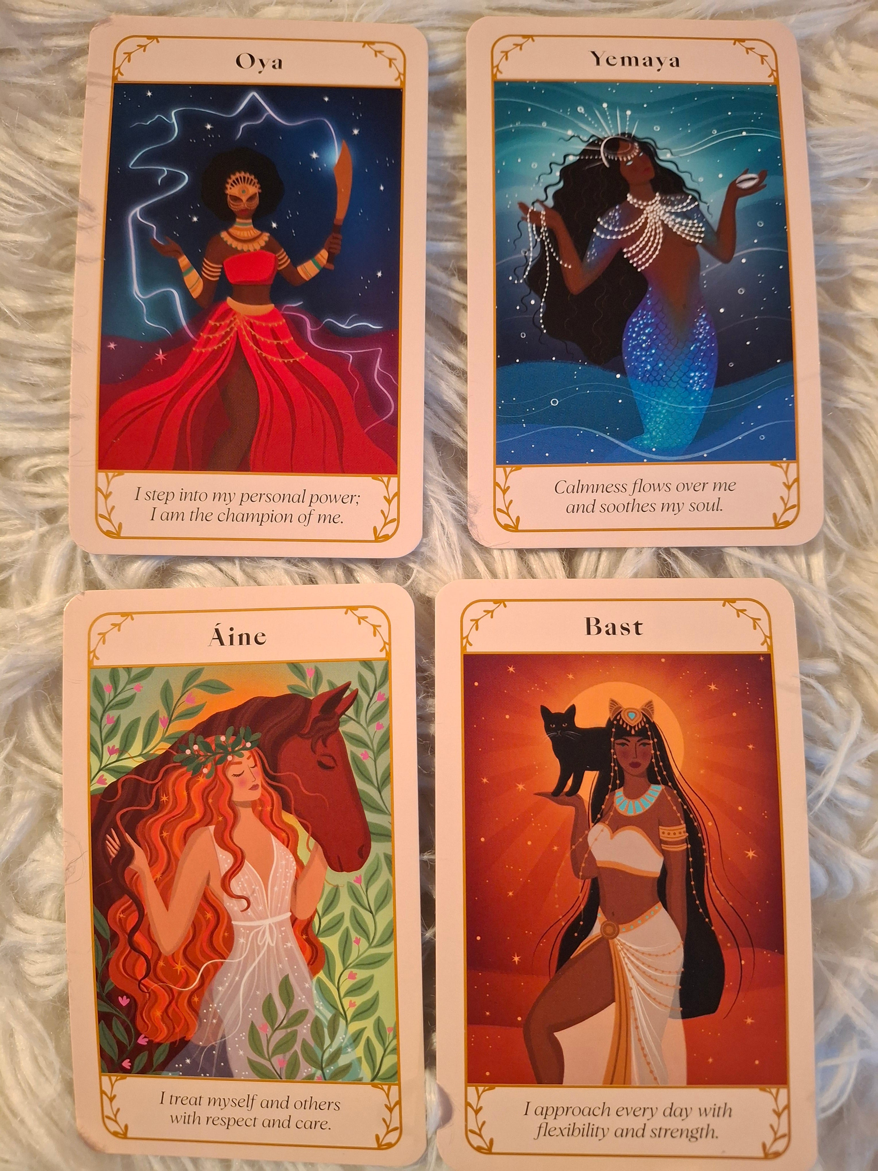 Goddess Rituals Oracle Cards Goddess Oracle Cards - by Arwynne O'Neill - Ms. Pink