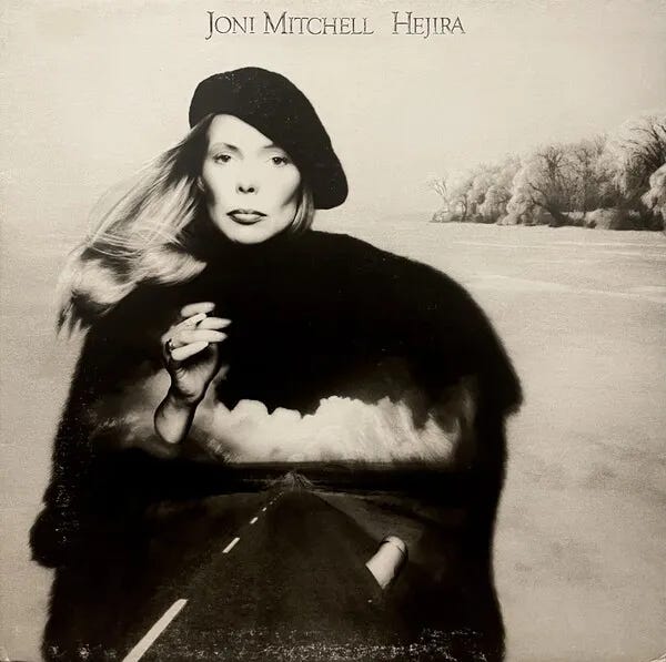 Cover art for Hejira by Joni Mitchell