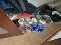 Shoes in a closet