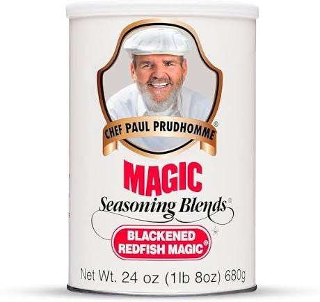 Magic Seasoning Blends Chef Paul Prudhomme's Blackened Redfish Magic, 24-Ounce Canister : Amazon.co.uk: Grocery Magic Seasoning Blends Chef Paul Prudhomme's Blackened Redfish Magic, 24-Ounce Canister : Amazon.co.uk: Grocery
