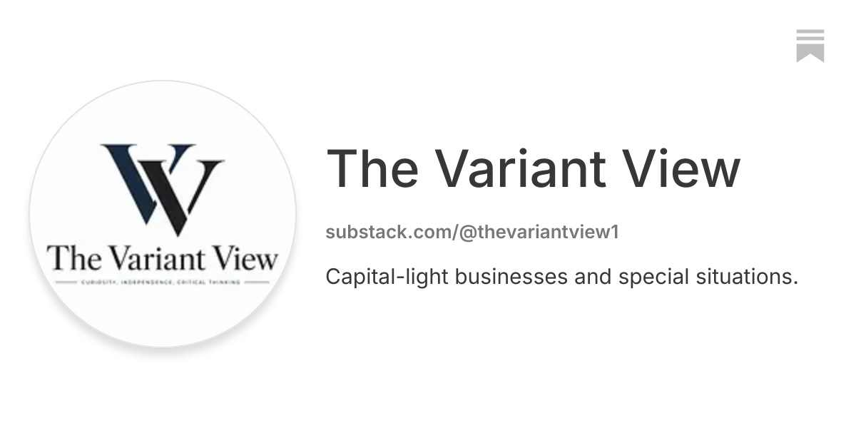 The Variant View | Substack