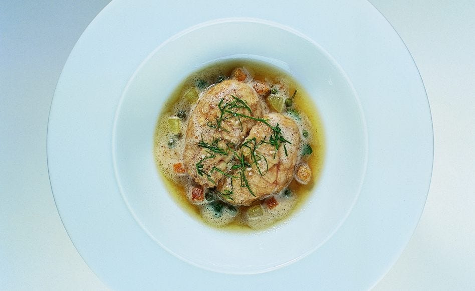 Grenoble-Style Lamb's Brain