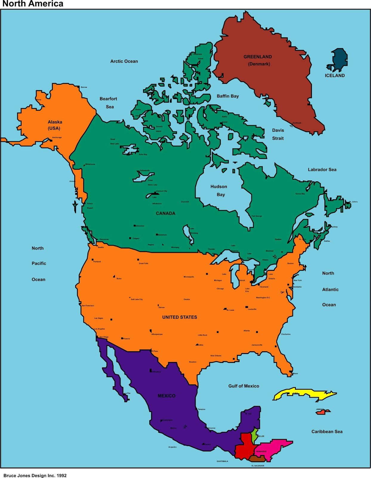 North America Map Region City | Map of World Region City North America Map Region City | Map of World Region City