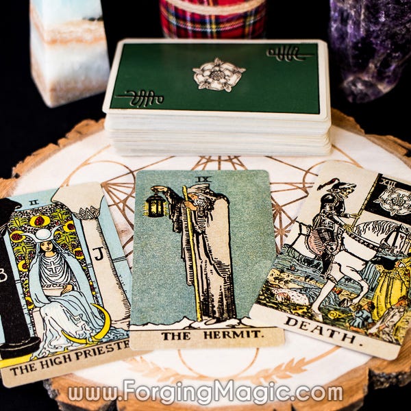 Tarot Cards High Priestess Hermit Death Tarot Cards High Priestess Hermit Death