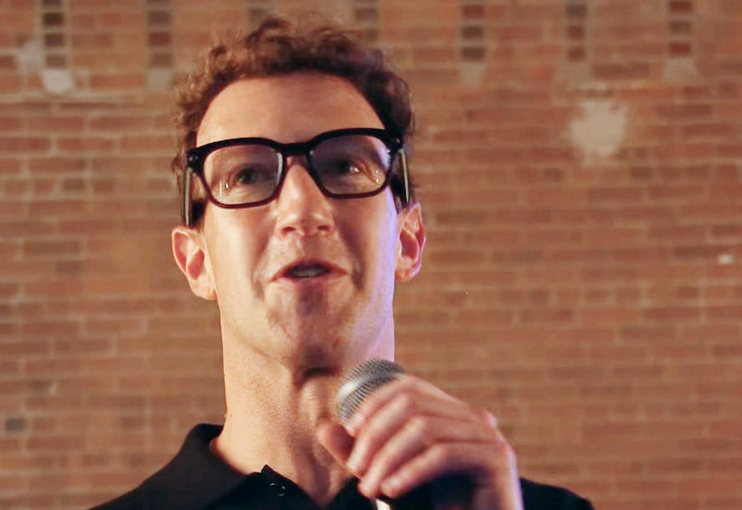 Mark Zuckerberg models Meta's smart glasses in a promotional video Mark Zuckerberg models Meta's smart glasses in a promotional video