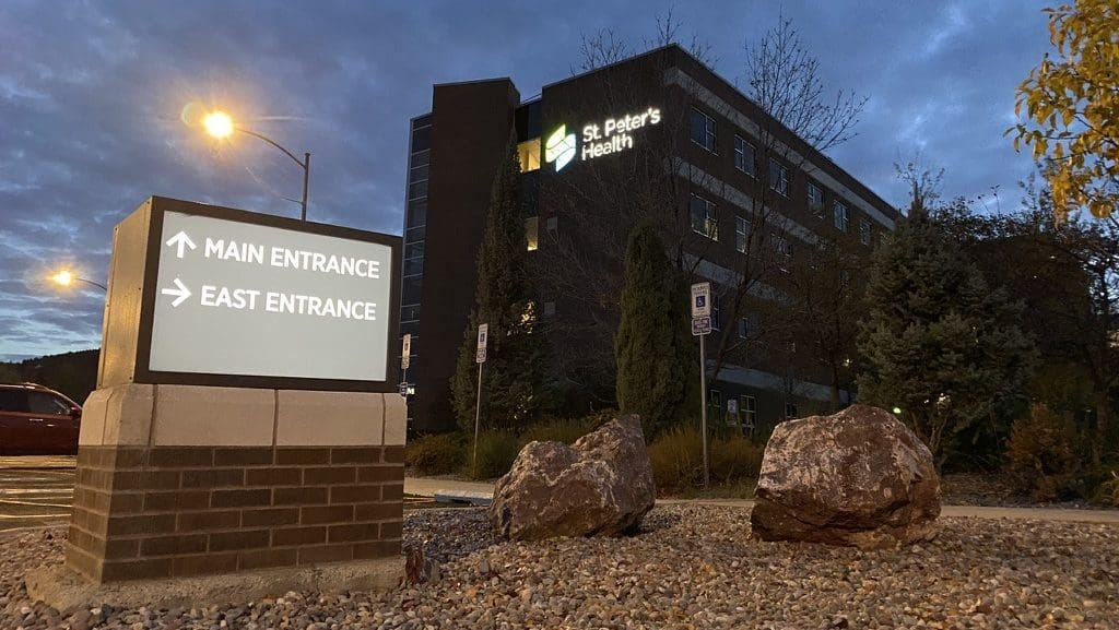 St. Peter's Health hospital in Helena.