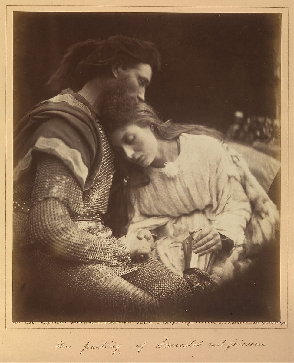 Julia Margaret Cameron - The Parting of Lancelot and Guinevere - The Metropolitan Museum of Art Julia Margaret Cameron - The Parting of Lancelot and Guinevere - The Metropolitan Museum of Art