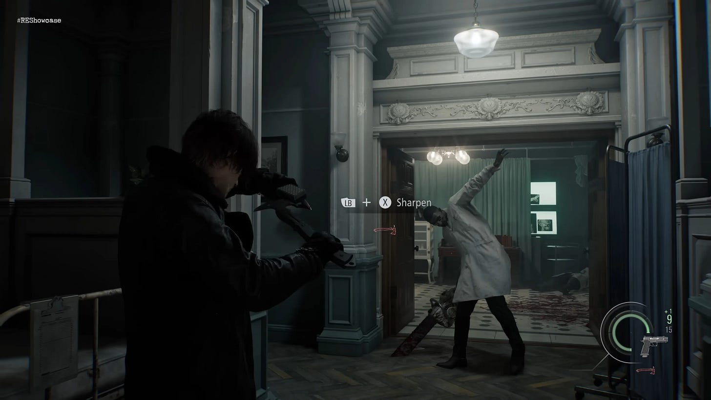 Leon Kennedy Can Finally Use A Chainsaw In Resident Evil Requiem - Game Informer Leon Kennedy Can Finally Use A Chainsaw In Resident Evil Requiem - Game Informer