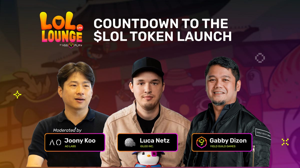 Countdown to the $LOL Token Launch - Yield Guild Games