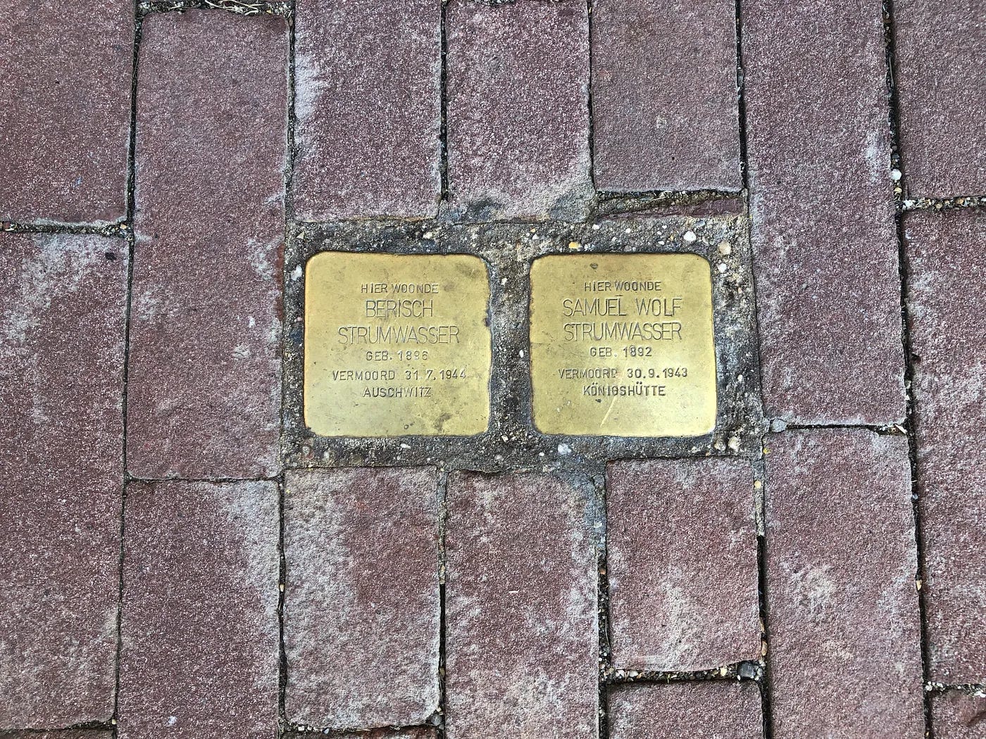 Names of people taken from Maastricht