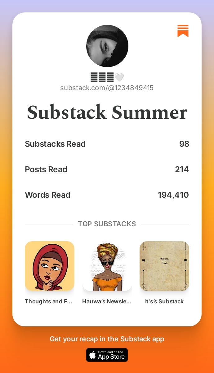 Substack Summer Substack Summer