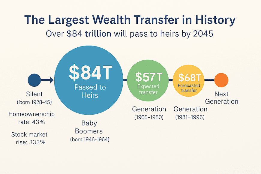 The Great Wealth Transfer: Best Ways Baby Boomers Can Protect Wealth The Great Wealth Transfer: Best Ways Baby Boomers Can Protect Wealth