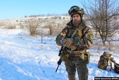 Un soldat biélorusse engagé en Ukraine Un soldat biélorusse engagé en Ukraine