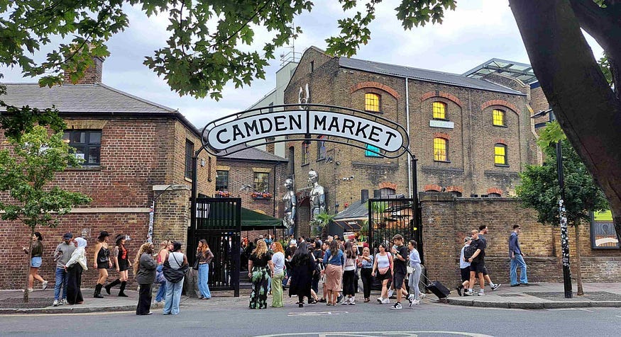 Camden Market entrance