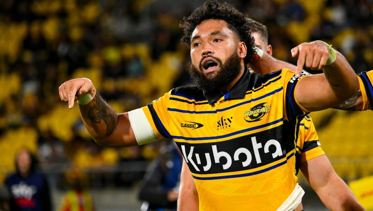 Super Rugby Pacific: Fehi Fineanganofo returns as hot Hurricanes keep it  steady for Blues | The Post
