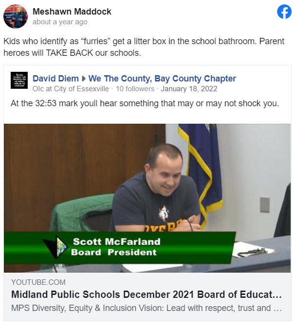 Kids who identify as "furries" get a litter box in the school bathroom. Parent heroes will TAKE BACK our schools.