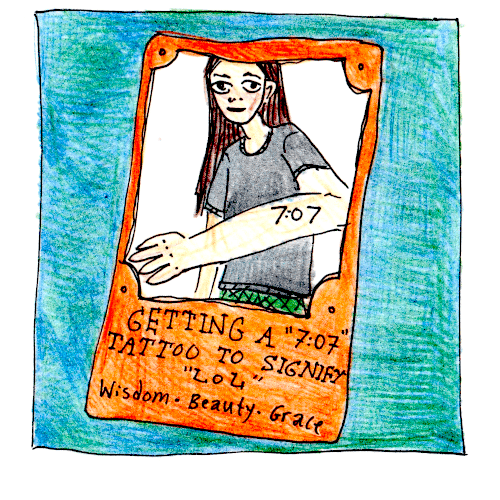 a GIF featuring 17 goofy cards from the Edith Oracle a GIF featuring 17 goofy cards from the Edith Oracle