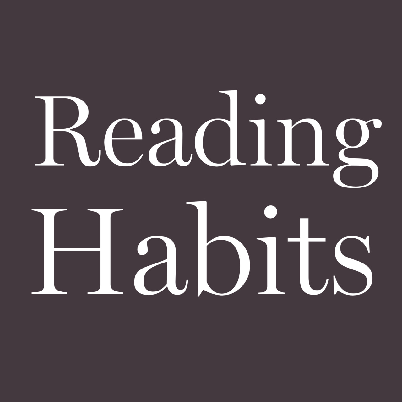 Reading Habits