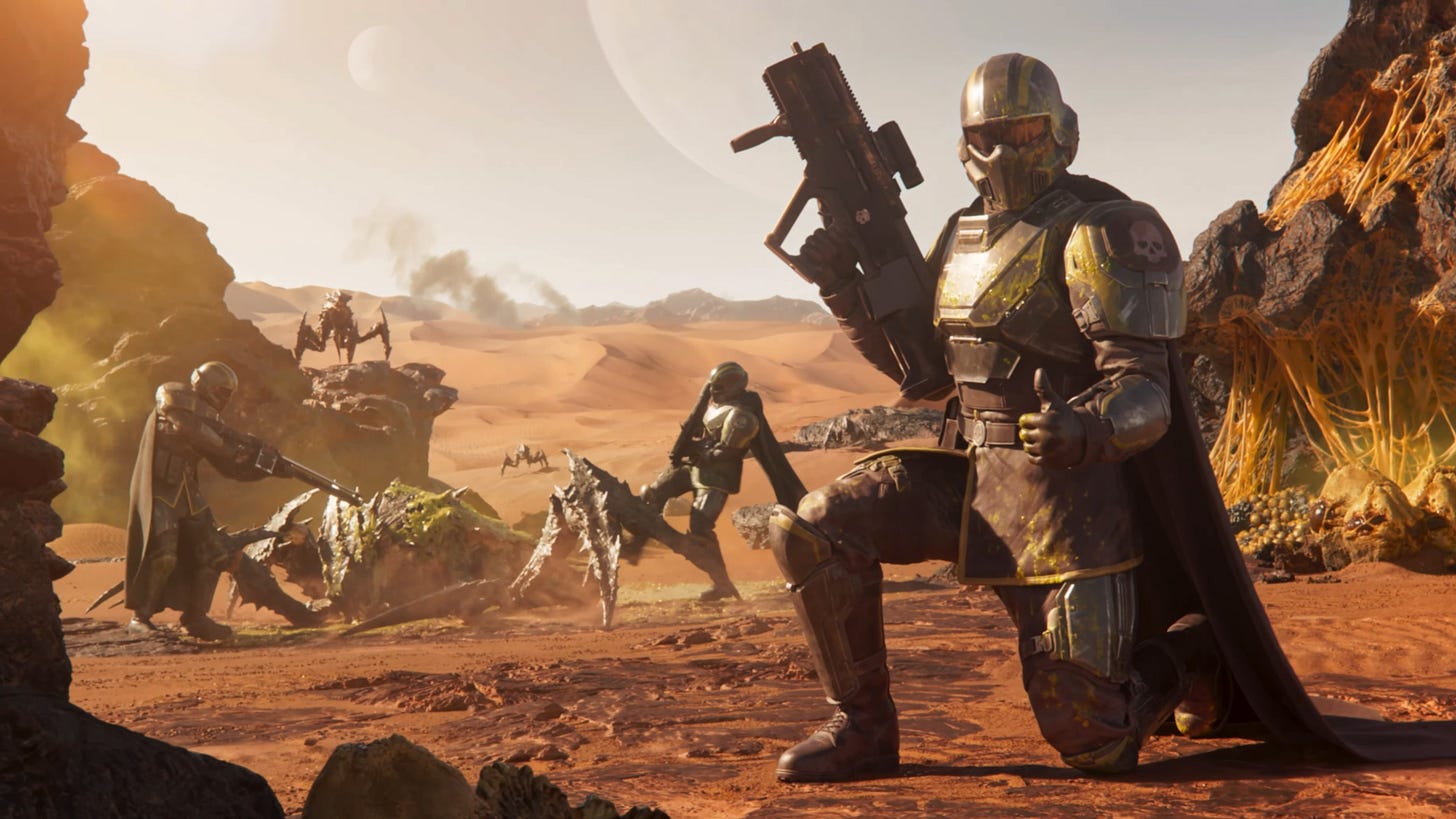 The 'Helldivers 2' annual report is in, and you have a lot of friendly fire  to explain | Space