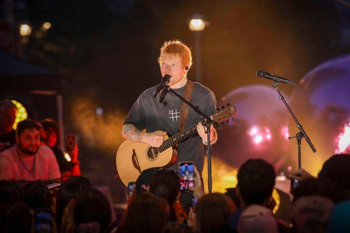 A Teary Ed Sheeran Apologizes to His Fans as Tour Resumes With No Openers - WSJ A Teary Ed Sheeran Apologizes to His Fans as Tour Resumes With No Openers - WSJ