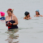 Nobody Was In Hot Water at New Year’s Day Polar Plunge