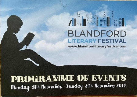 A poster for a book fair