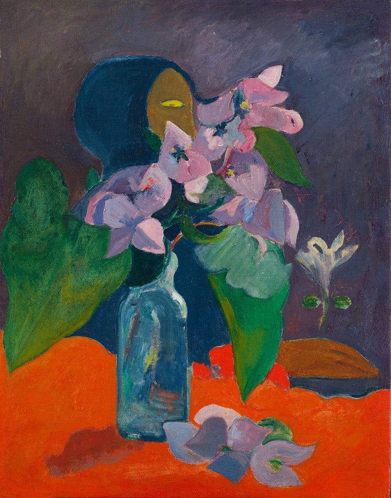 Still Life With Flowers by Paul Gauguin