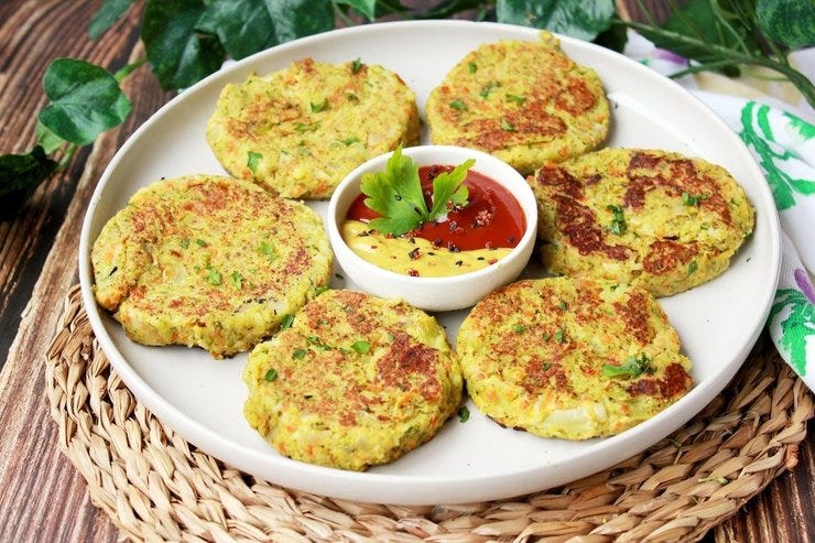Hamburguesas de brócoli