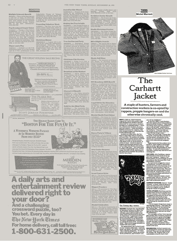 THING; The Carhartt Jacket - The New York Times THING; The Carhartt Jacket - The New York Times