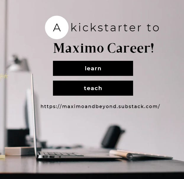 Are you looking to make a Career in Maximo ?