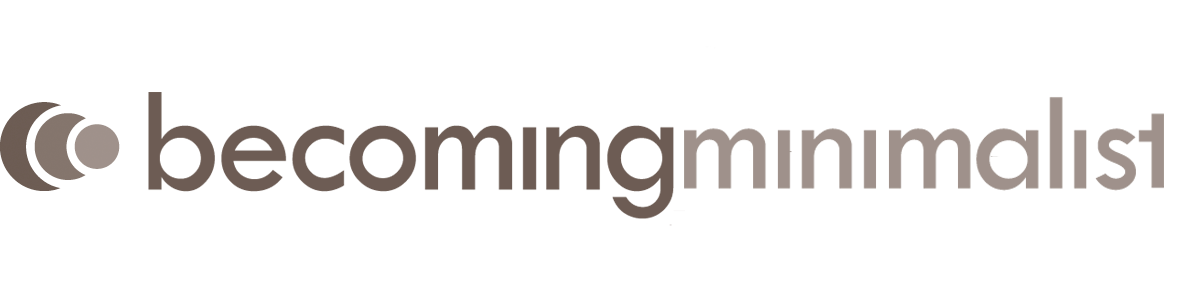 Imge of a logo from Becoming Minimalist website. 