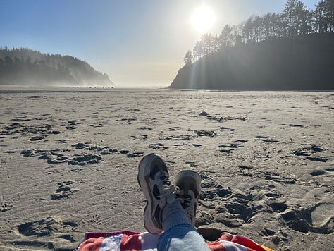 scrapbook of my solo trip to the PNW for a girls weekend
