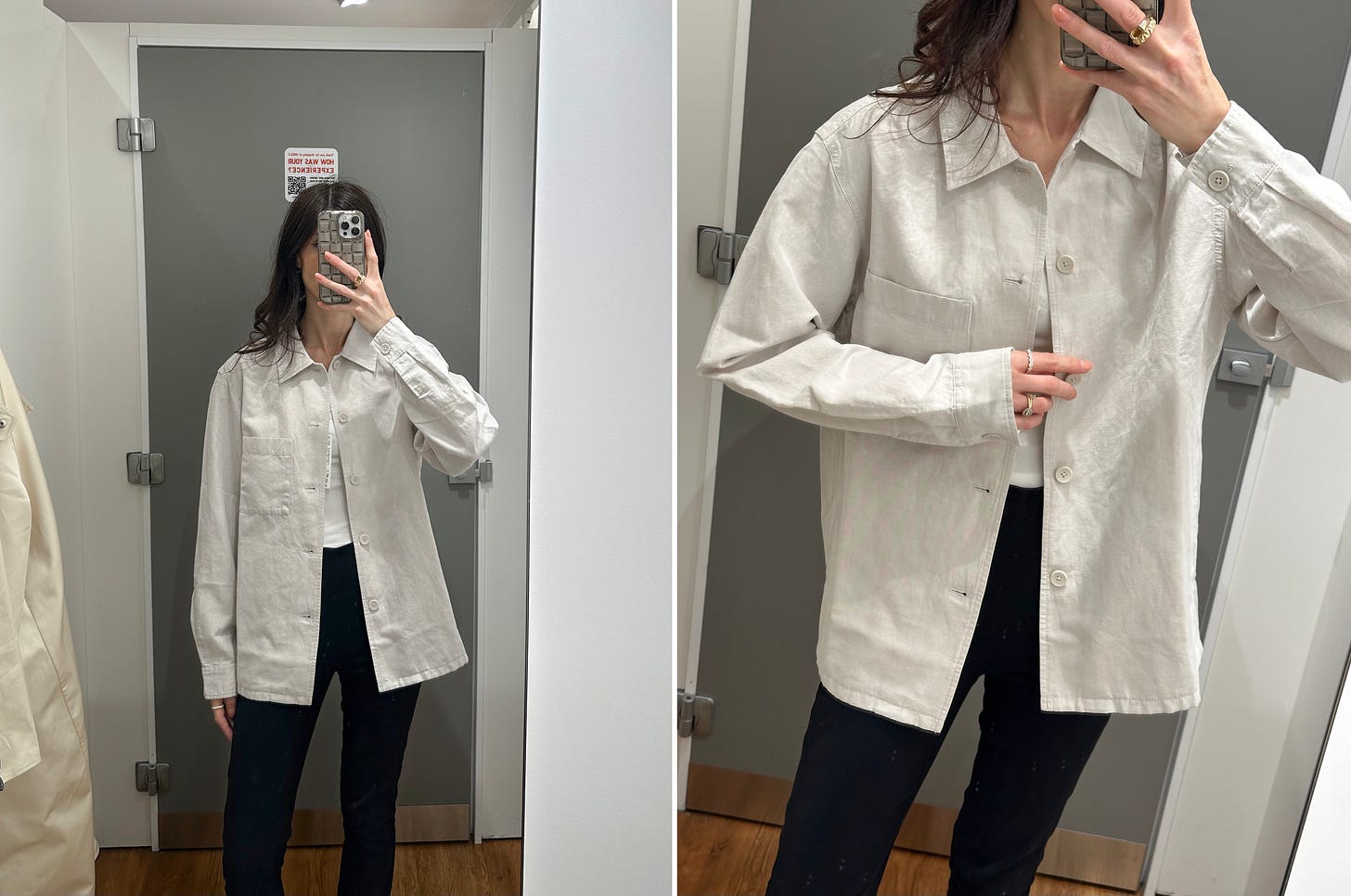 shein women dresses Traveler Stretch Dress Shirt in Charcoal Micro Check M / Tall / Charcoal Micro Check main image 1