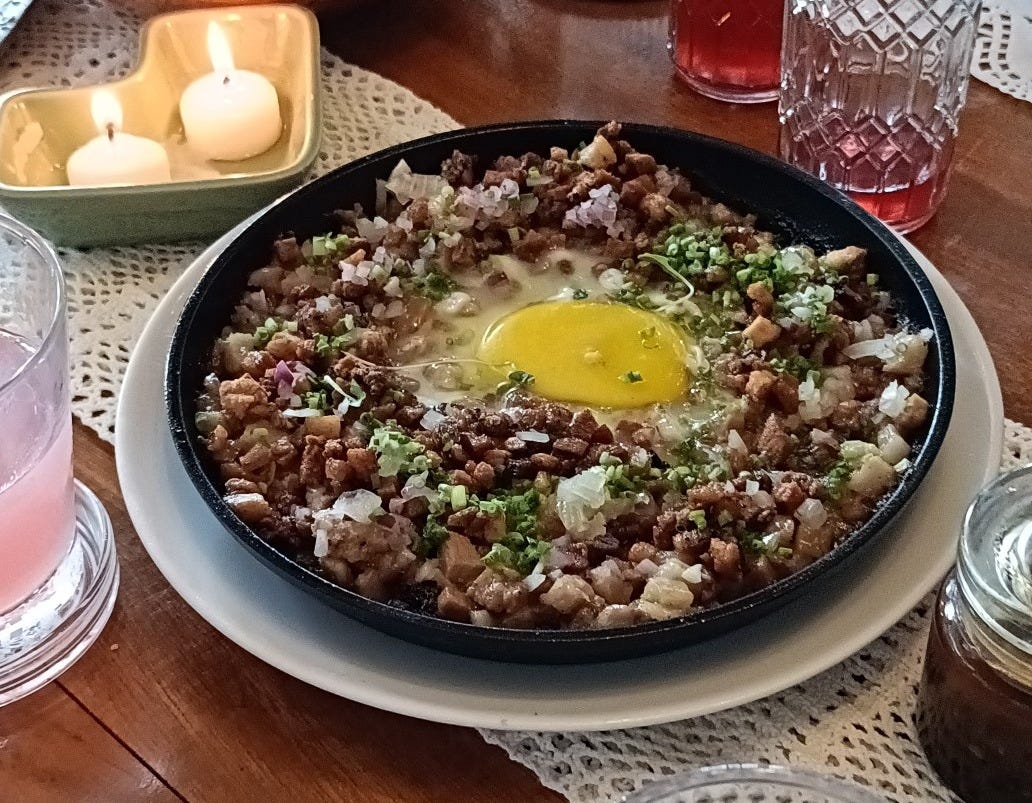 sisig platter