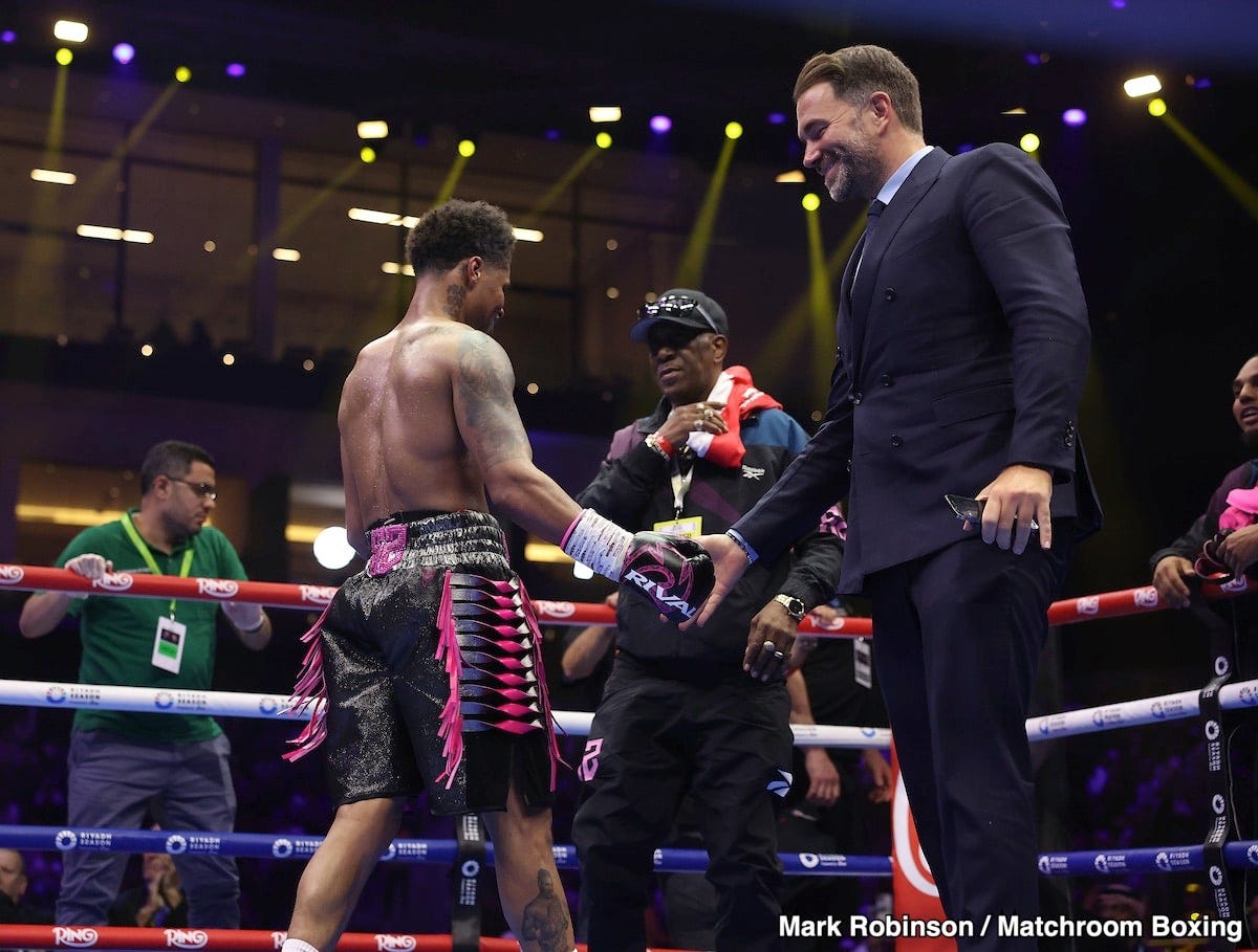 Image: Can Eddie Hearn Deliver? The Challenges of Making Gervonta Davis vs. Shakur Stevenson