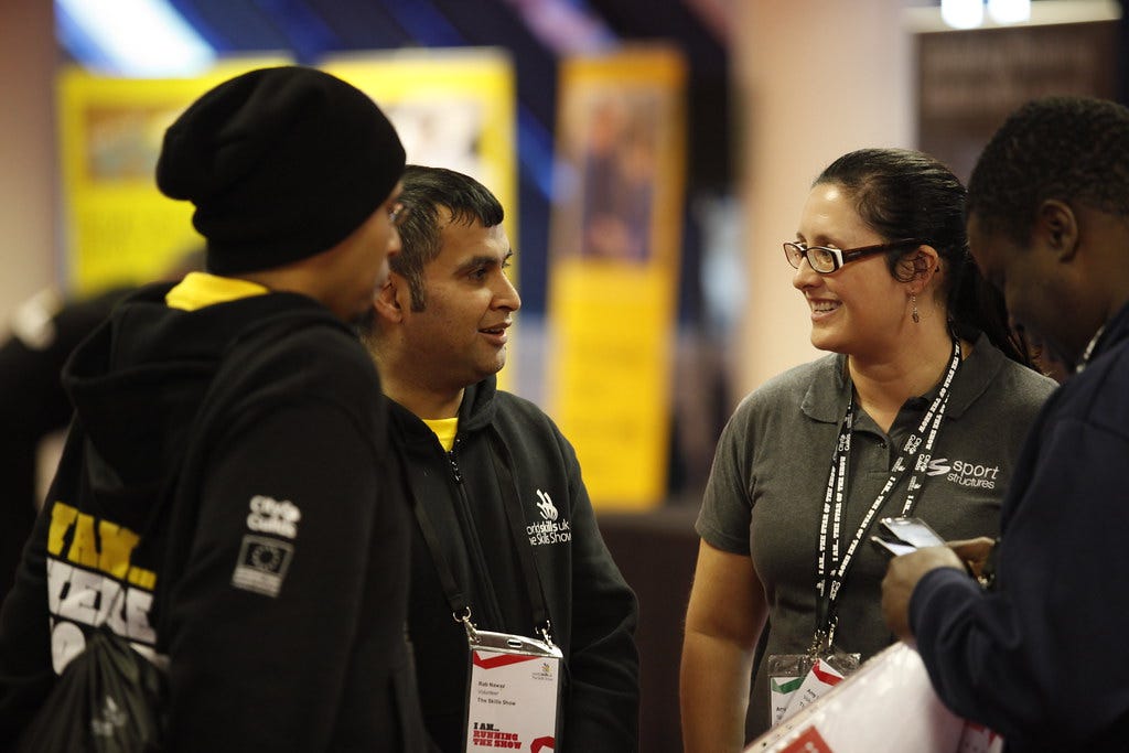 The Skills Show 2012 - Day Three - Volunteers Employment Fair The Skills Show 2012 - Day Three - Volunteers Employment Fair