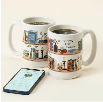 Literature Every Day Interactive QR Mug
