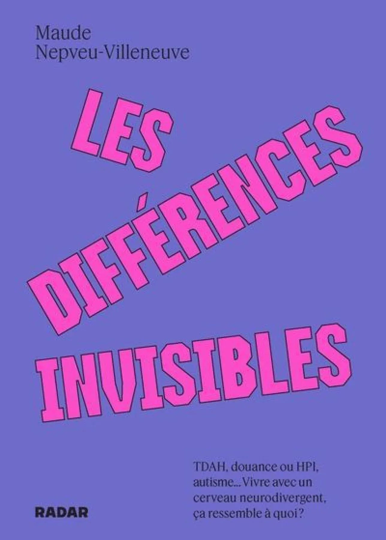 Couverture du livre Les différences invisibles Couverture du livre Les différences invisibles