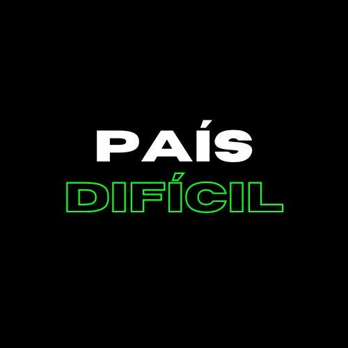 País difícil logo