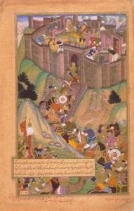 Hulegu Khan's siege of the NIzari fortress of Alamut