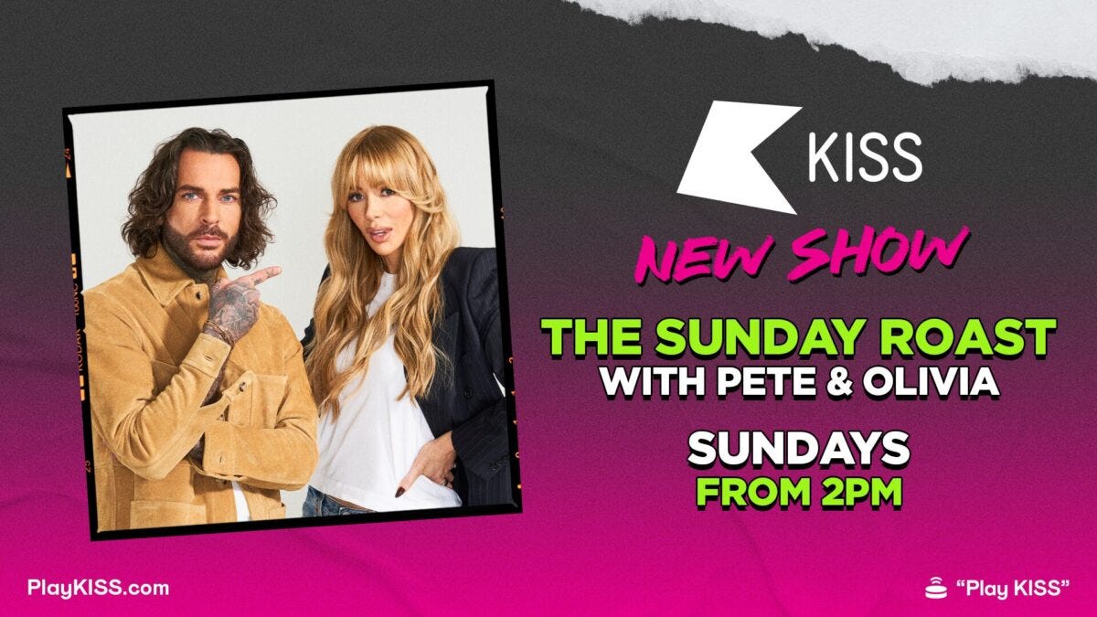 KISS announce new show with Pete Wicks and Olivia Attwood - Bauer Media