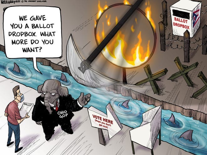 It's Necessary: GOP blocking access to more drop boxes