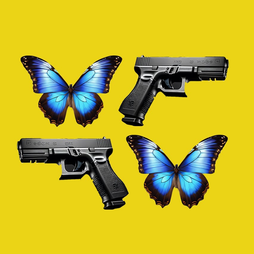 Butterflies and Guns