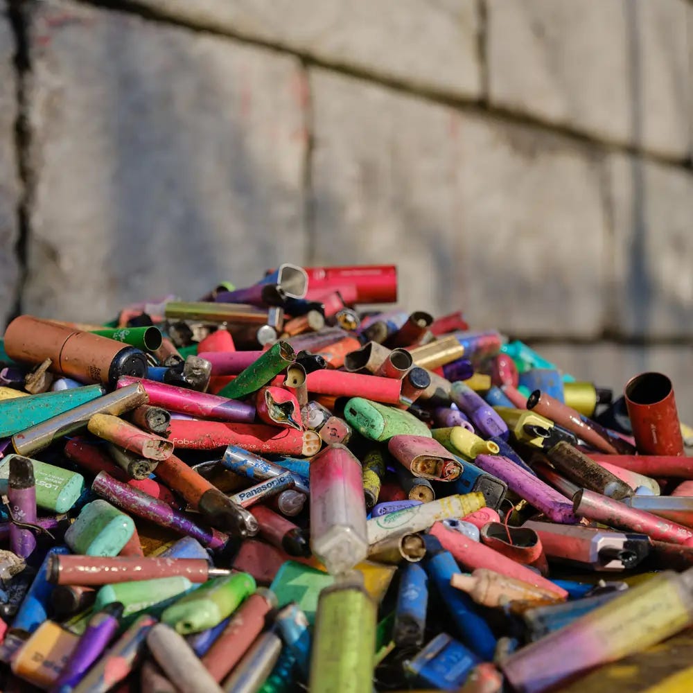 Don't chuck your vape in the bin!